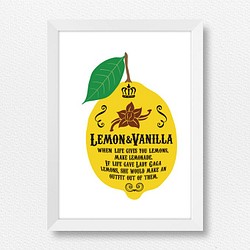 レモンバニラ クラフト、英文格言 1枚目の画像