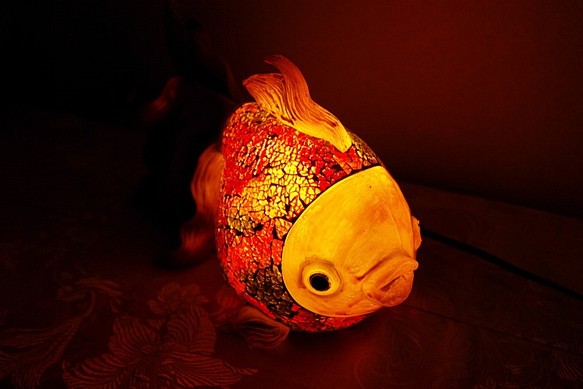 金魚のＬＥＤランプ　 1枚目の画像