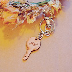 客製化-結婚-生日-好朋友-情人節-交換禮物-皮質迷你鑰匙の鑰匙圈 第1張的照片