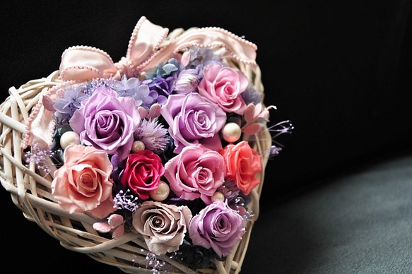 Rose Heart Flower Wreath│玫瑰之心 花圈 第1張的照片
