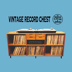 VINTAGE RECORD CHEST レコード大量収納 サイズ変更可能 本棚 棚・シェルフ・ラック MR.BROWN STONE 通販