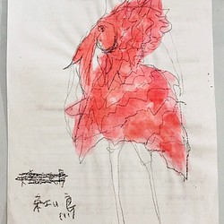 SADAHARU HIGA HAUTE COUTURE・ドローイング１８ イラスト SADAHARU