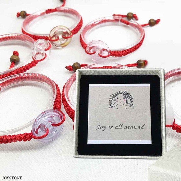Diffuser Chain Bracelet Red Cord Craft Gift Box Color Option 1枚目の画像