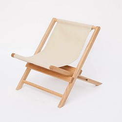 fold-up chair  oak canvas 1枚目の画像