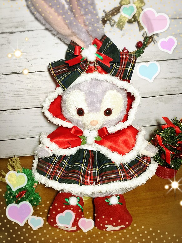 ステラルー♡コスチューム♡ぬいば♡クリスマスチェック-