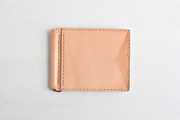 [SALE]手工染色的皮革錢包“ Oil Leather No. 1（錢夾）” 第1張的照片