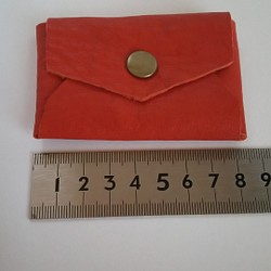 革製　手のひらサイズ　コインケース 1枚目の画像