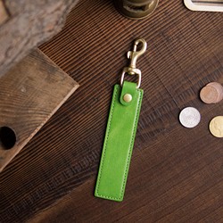 alto 多功能皮革鑰匙圈 Keychain Stand - 萊姆綠 捲線器、立架 第1張的照片