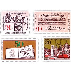 ドイツ切手（聖書と楽譜）Germany　DA-STE086 1枚目の画像