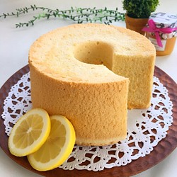 <Wレモン> 至福のシフォンケーキ 1枚目の画像