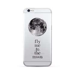 ◎iPhone 透明電話軟殼◎Samsung 透明手機軟殼◎ 上月球去 第1張的照片