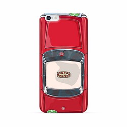 ◎iPhone 透明電話軟殼◎Samsung 透明手機軟殼◎ 香港系列- 紅色的士圖案 第1張的照片