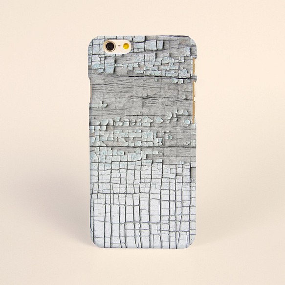 【iPhone 電話殼 Samsung Galaxy 手機殼 磨砂硬殼】脫色的白牆 第1張的照片