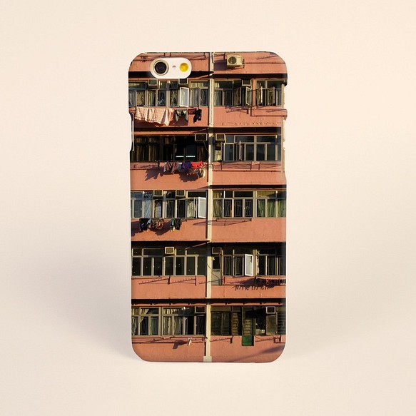 【iPhone 電話殼 Samsung Galaxy 手機殼 磨砂硬殼】舊唐樓 第1張的照片