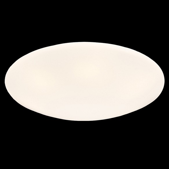 白色簡樸吸頂燈(中)-LS-8173-1B 第1張的照片