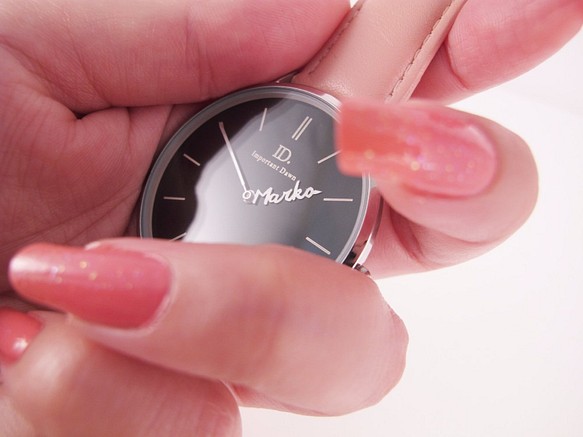 (預購)ID.watch客製化指針手錶-經典皮革單支 第1張的照片
