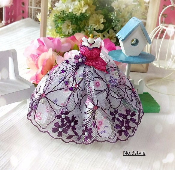 迷你蕾絲小禮服 -花仙子系列の紫薇- 第1張的照片