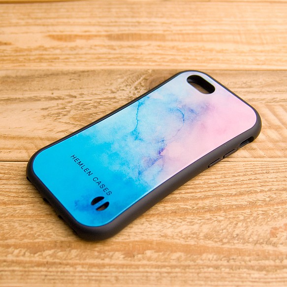 水彩圖案防震殼iPhone 6 6s 7 8※※插座產品 第1張的照片