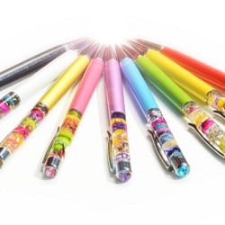 植物標本館圓珠筆套件您可以自由選擇！ 9種顏色的圓珠筆顏色+花型設計 第1張的照片