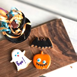 ハロウィン☆アイシングクッキー3pセット 1枚目の画像