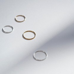 平面環 - 銀925平紋環 - 第1張的照片
