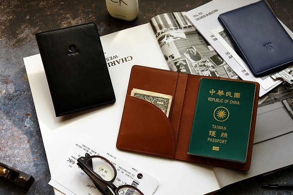 【預購區】真皮護照夾 護照套 | Mojito莫西多 (目前各顏色貨源充足，請至現貨區購買) 第1張的照片