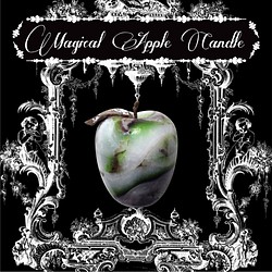 【Magical Apple Candle 】緑 1枚目の画像