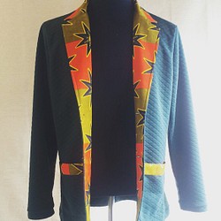 メンズカジュアル ニットジャケット/Men's casual knit jacket (7)　【size: L-LL】 1枚目の画像