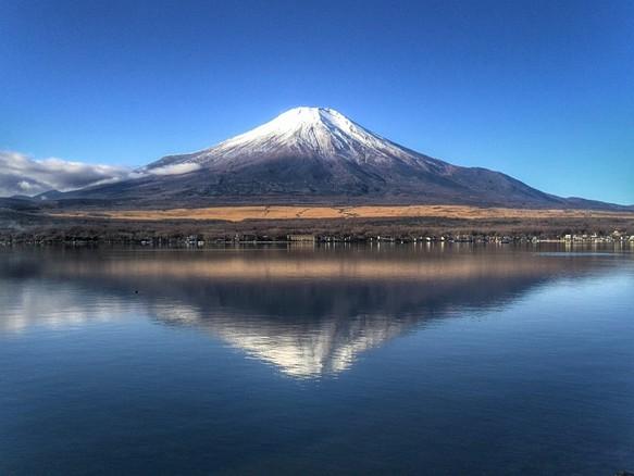 世界遺産 富士山 写真 A4又は2L版 額付き 1枚目の画像