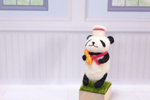Panda的麵包店3way胸針 第1張的照片