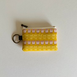 迷你零錢包（只有一隻貓頭鷹黃色）免運費 第1張的照片