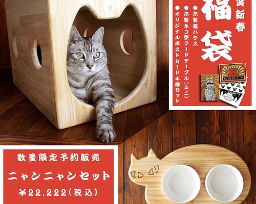 数量限定予約販売】福袋ニャンニャンセット 13.CATS.WORKSオリジナル