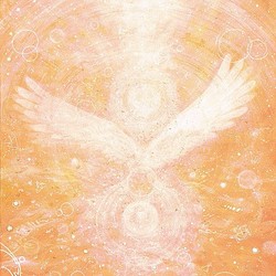 『Angel Blessing』A4サイズ HYMジクレー ≪天使≫ シリーズ 1枚目の画像