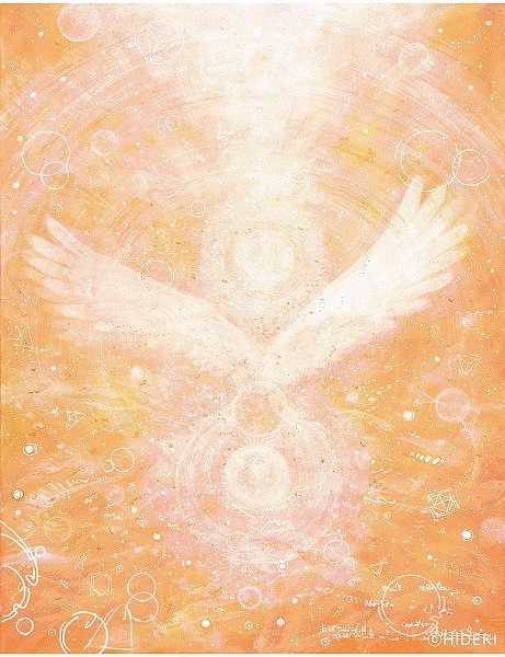 『Angel Blessing』A4サイズ HYMジクレー ≪天使≫ シリーズ 1枚目の画像