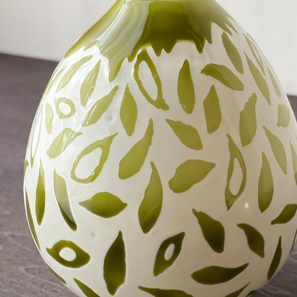 pattern vase 花挿し leafs pondere.com.br