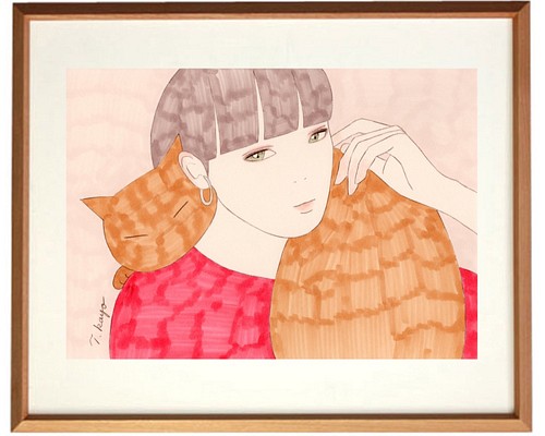 原画「優しくなれるよ」 絵画 TAMAISHI KAYO 通販｜Creema(クリーマ)