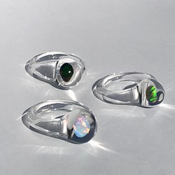 ガラスリング’opal’ 1枚目の画像