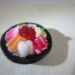 ミニチュア　海鮮丼　 1枚目の画像