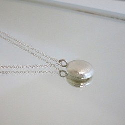 鎔融系列純銀項鍊 #02 sterling silver necklace 手作飾品 handmade jewelry 第1張的照片