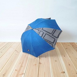 雨傘/藍色x墨水/三河紡織 第1張的照片