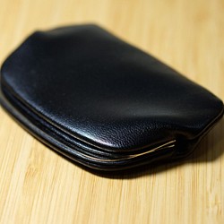 超薄天溝零錢盒【黑色・ブラック】 / Ultra thin coin case (Black) 第1張的照片
