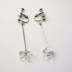 Drop Earrings (Silver) 第1張的照片