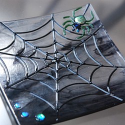spider 蜘蛛のお皿 1枚目の画像