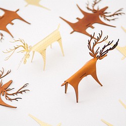 [クリスマス早い鹿] PLEASANT |革速い鹿x金属速い鹿二重カードコレクション 1枚目の画像