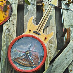 U.S. アメリカン/
Lightning/
ブーツ&イーグル、ターコイズ絵柄
ウォールクロック
#掛け時計
#ギター 1枚目の画像