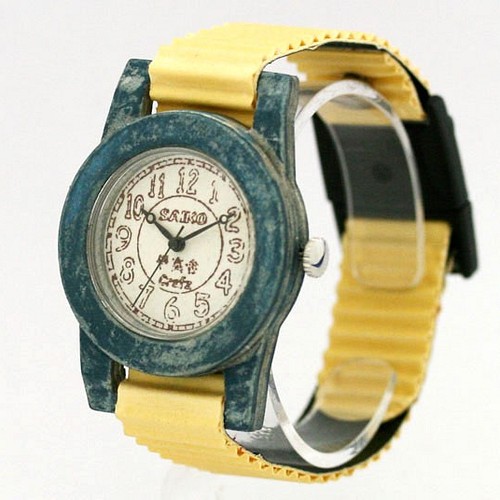 ペーパークラフトウォッチ 紙製腕時計 Saiko サイコー 腕時計 Crafz 通販 Creema クリーマ ハンドメイド 手作り クラフト作品の販売サイト