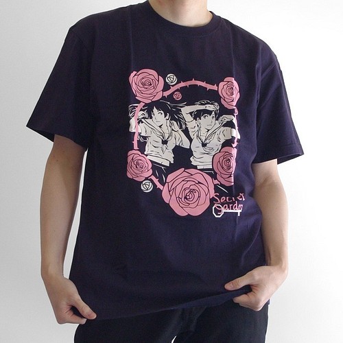 ネイビーシー 希少 THE SECRET GARDEN 半袖 Tシャツ L アメリカ製