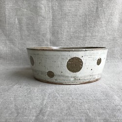 粉ひきのドラ鉢（ドット柄） 1枚目の画像
