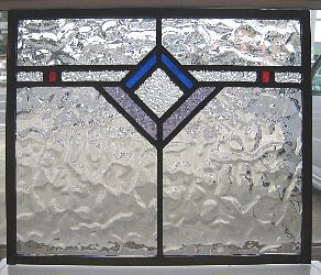 「アンティーク調ステンドグラスパネル・I」アンティーク調　レトロ　ケイム組み 1枚目の画像