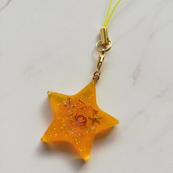お星さまのオルゴナイト　イエロー 1枚目の画像